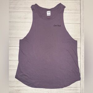 PINK Victoria's Purple Taupe Muscle Tee
